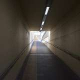 Non ci resta a questo punto che percorrere l�ormai �famoso� sottopasso. Ci ritroviamo in un tunnel effettivamente un po� buio...